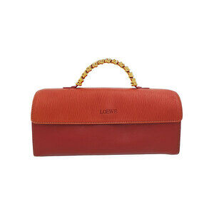 Loewe Velzquez Leather Shoulder Bag Handbag